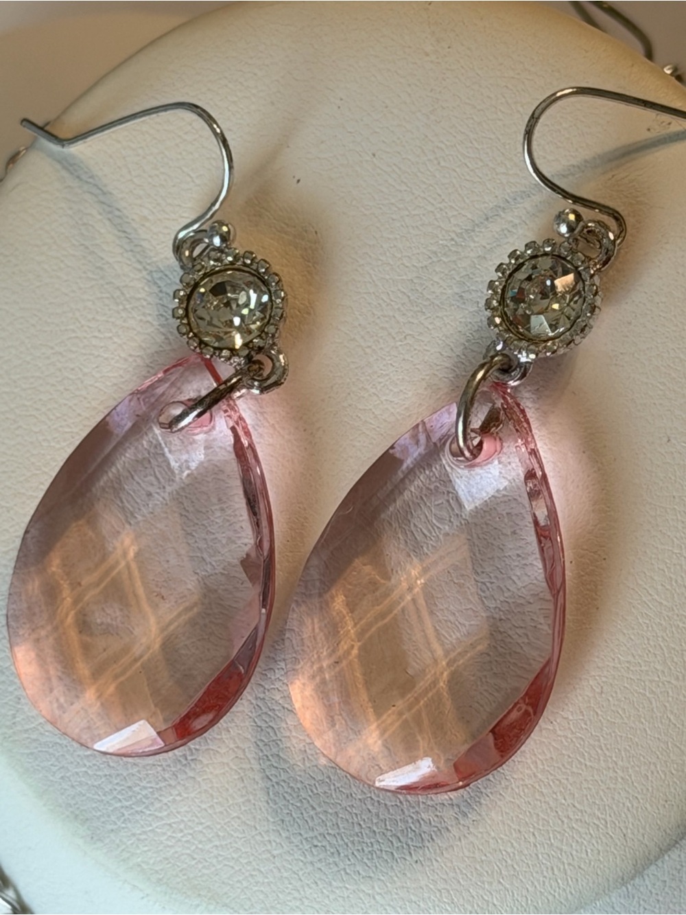 Nine West Multicolor Teardrop Necklace and Earring Set - Picture 3 of 4